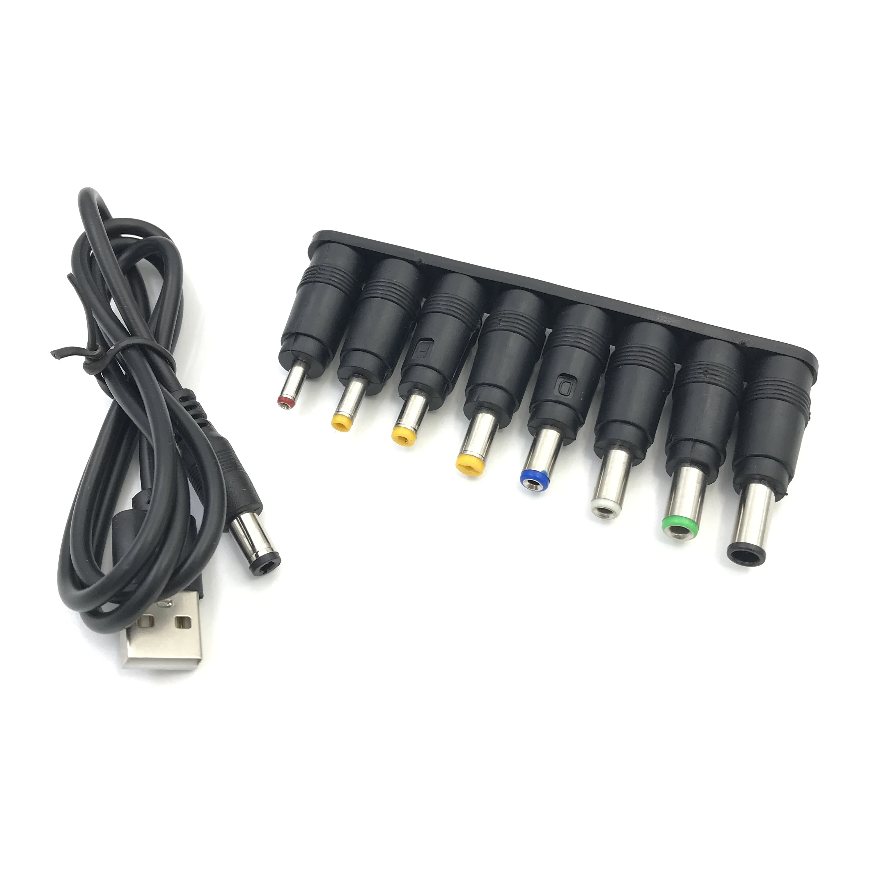 USB to DC Power Cable Universal USB to DC Jack Charging Cable Power Cord Plug Connector Adapter for Router Mini Fan Speaker