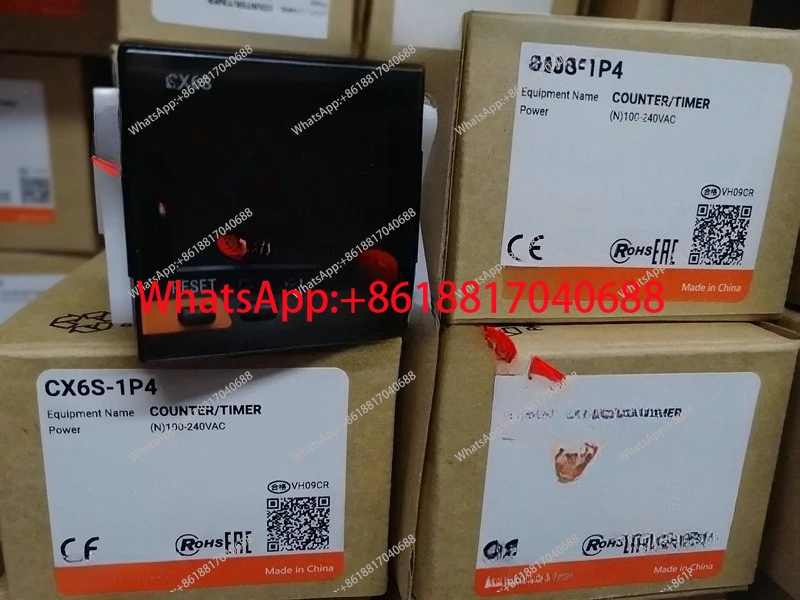 

Counter CX6S-1P4 Timer CX6S-1P2 Quality Assurance