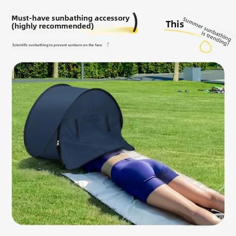 

Палатка-тент для сна на открытом воздухе, ветрозащитная, светонепроницаемая, с защитой от солнца, для кемпинга, одноместная