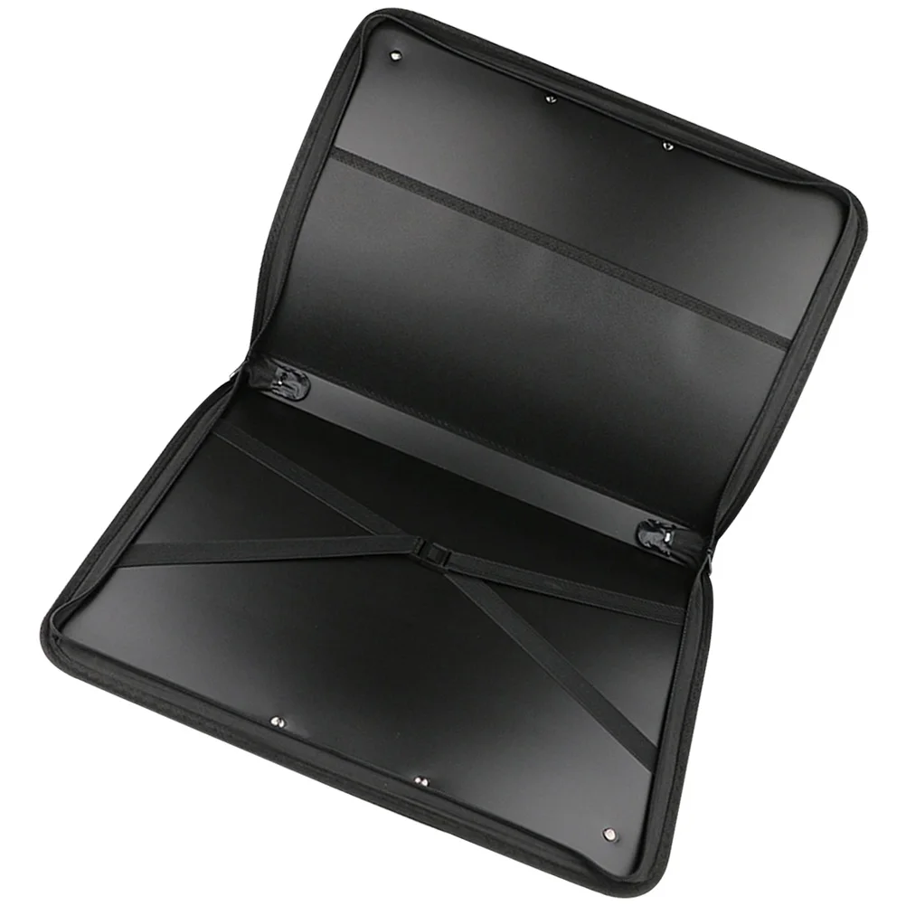 حقيبة تخزين فنان A3، هيكل عالي التحمل، تصميم مدمج، حقيبة محفظة فنية لمستلزمات الرسم، سهلة الحمل #1