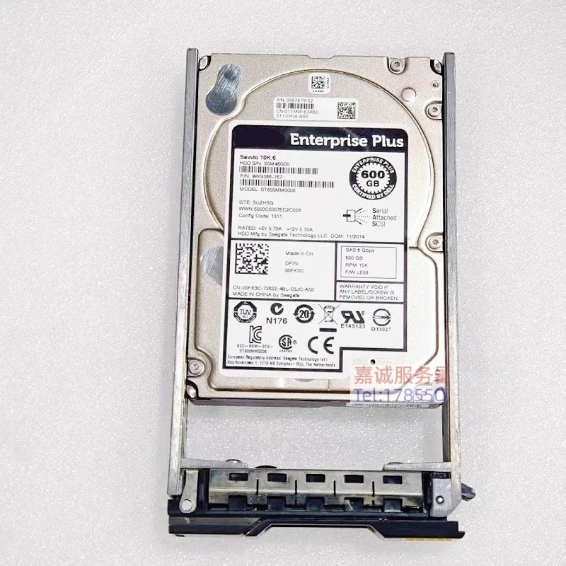 

Для DELL EqualLogic PS/EQ 2,5-дюймовый жесткий диск 600G/ST600MM0006 00FK3C Б/у