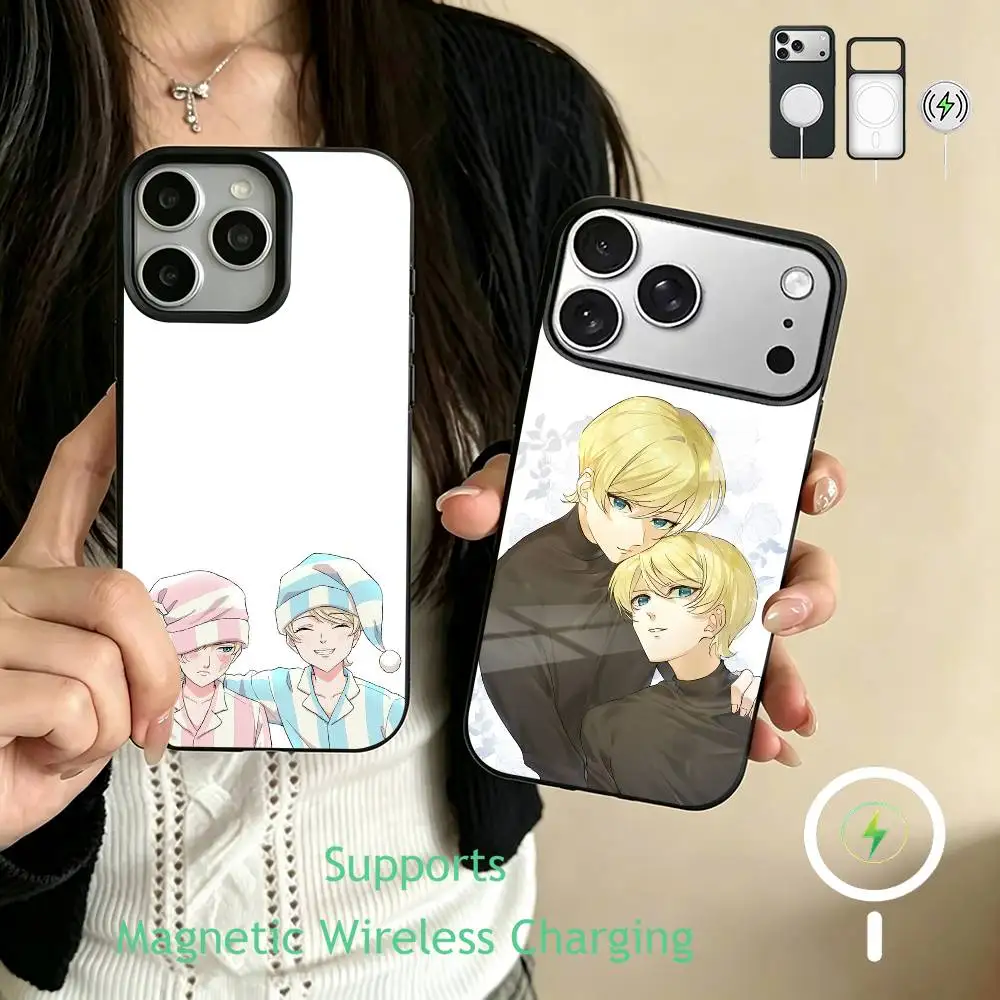 

Anime Migi to Dali Phone Case For iPhone17,16,15,14,13,12,11 Plus,Pro Supports Magnetic Wireless Charging