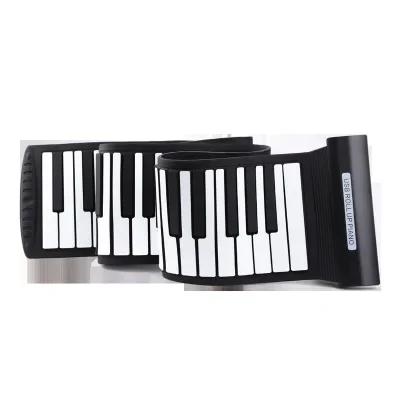 Roll up MIDI teclado de piano digital electrónico precio barato 88 teclas niños música juguete piano portátil