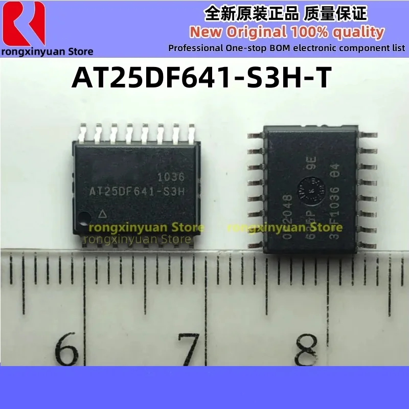 2-10Pcs AT25DF641-S3H-T AT25DF641-S3H AT25DF641 64-Megabit 2.7-volt Minimum SPI Serial Flash Memory Chip  100% New original
