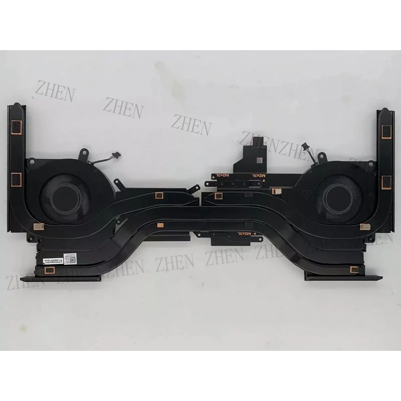 S New For Dell Alienware X17 R2 CPU Graphics Heatsink With Fan YV8VF 0YV8VF