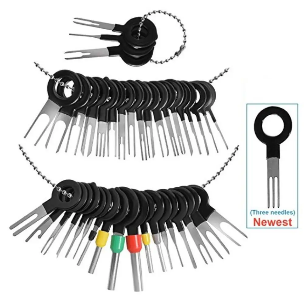 Car Terminal Removal Tool Puller Car Electrical Set Motorist Kit Automotive Repair Tool Wire Crimp Pin Extractor