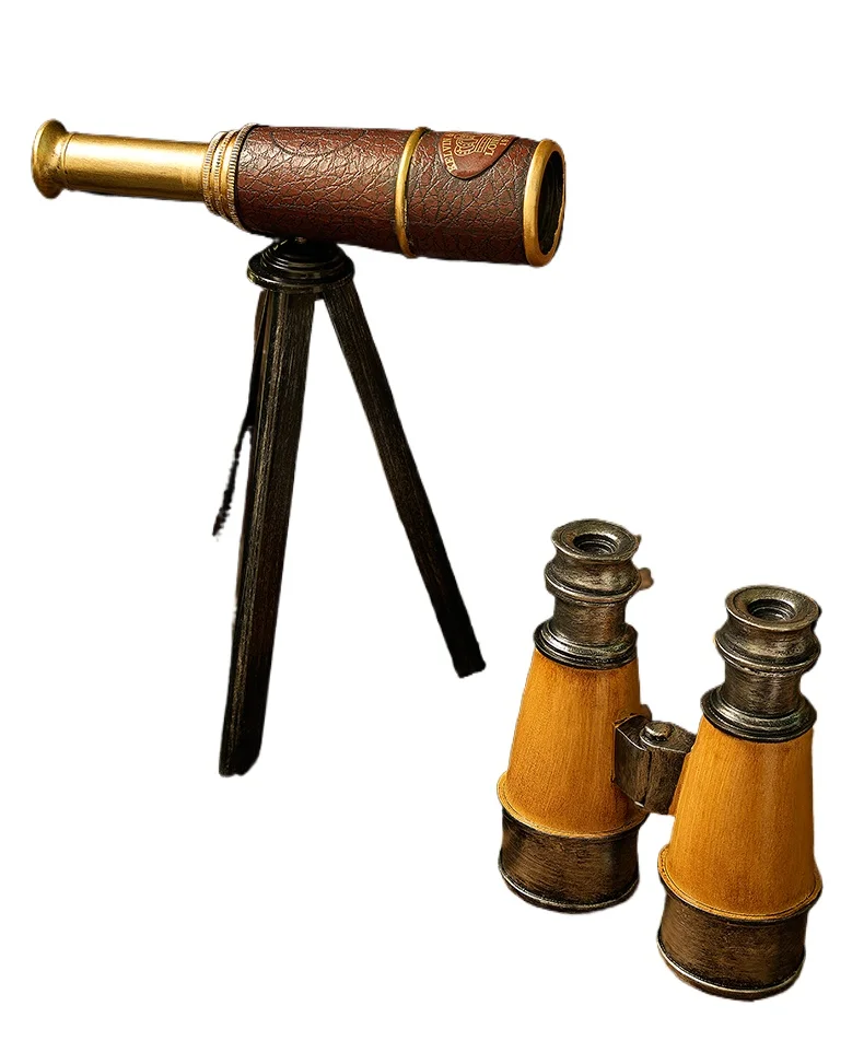 

Американский ретро одиночный бинокль крыльцо бар шкаф орнамент