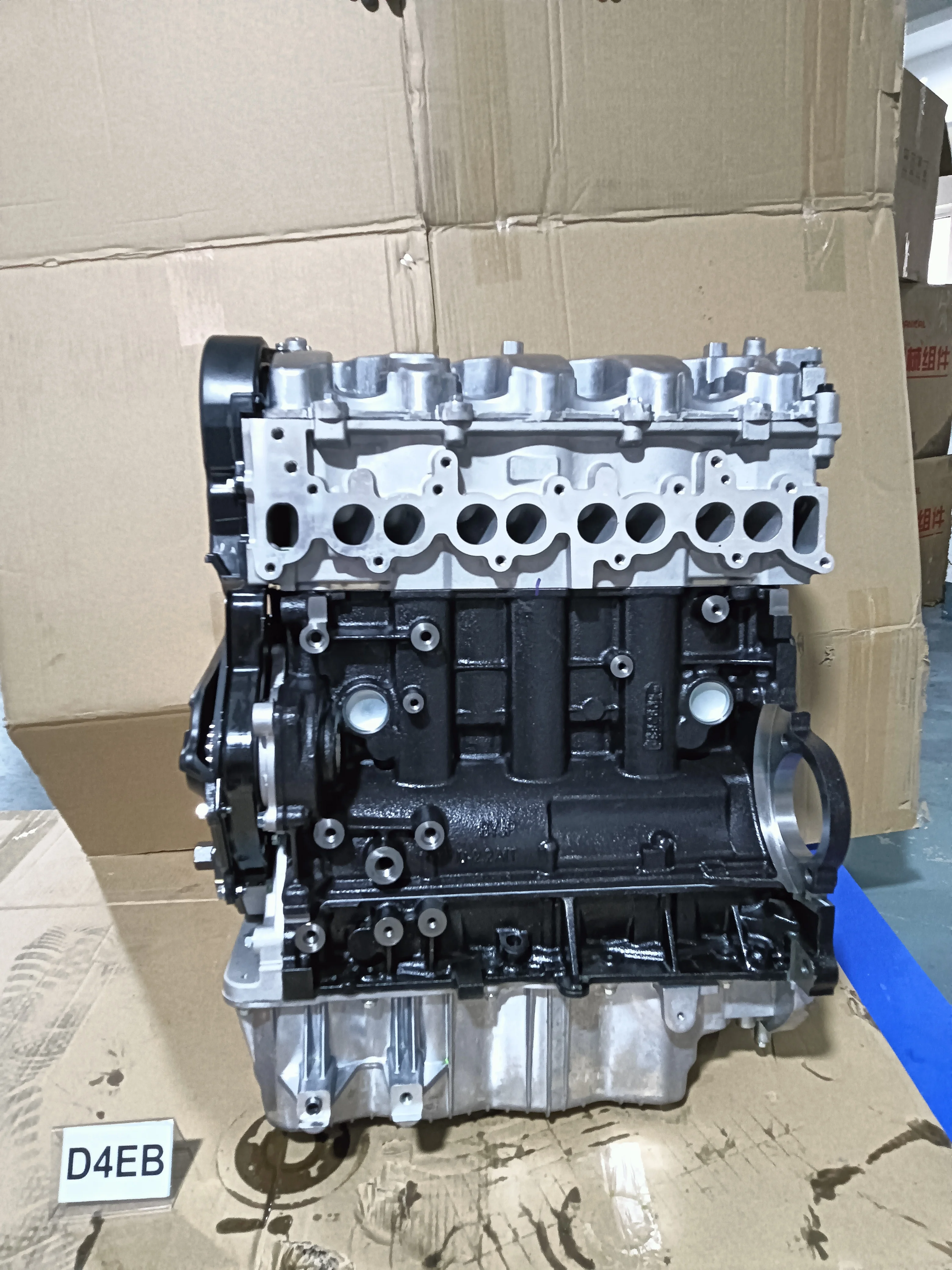 مجموعة محرك الديزل الجديدة 2.2 كتلة طويلة عالية الجودة لشركة Hyundai D4EB Santa Fe KIA #3