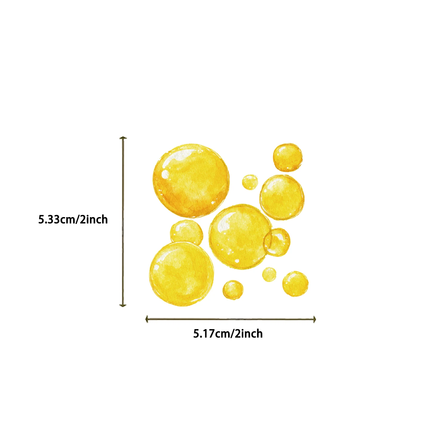 50 قطعة من ملصقات القرطاسية Kawaii الملونة ذات الطابع الفقاعي لمستلزمات سكرابوكينغ ومواد المجلات وملصقات تزيين مجمعة