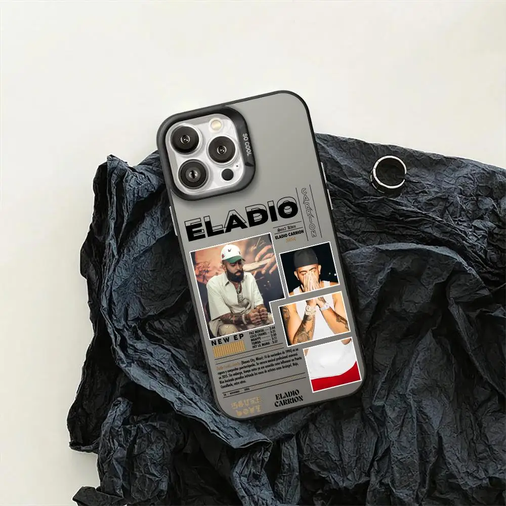 Rapper Phone Case For E-Eladio C-Carrion iPhone 17 17e 16e 16 15 14 13 12 11 mini Pro Max X XR XSMAX 8 Air Plus Anti Fall Matte