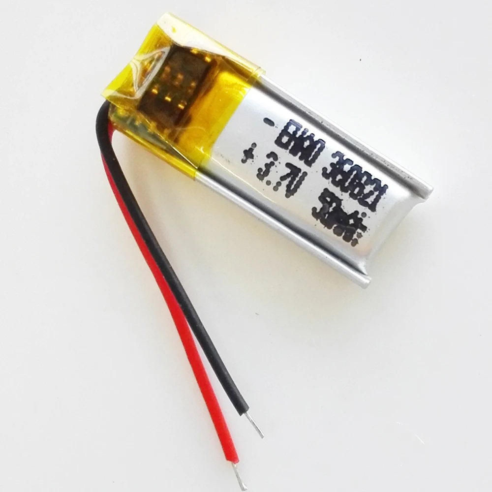 5 PCS 3.7V 50mAh Lipo Lithium Polymer Rechargeable Battery 360821 Li ion For MP3 GPS Bluetooth Headset Video Pen 3.6x8x21mm