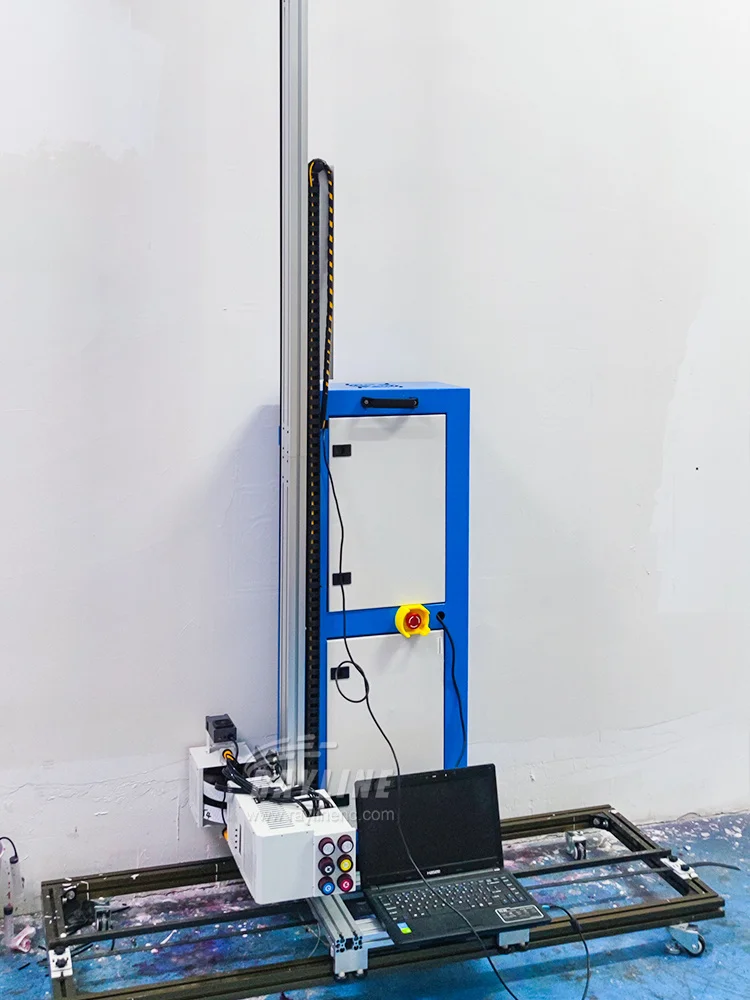 Smart Wall Printer for Interior Design Automated Wall Art Printing Device Custom Murals Decorations