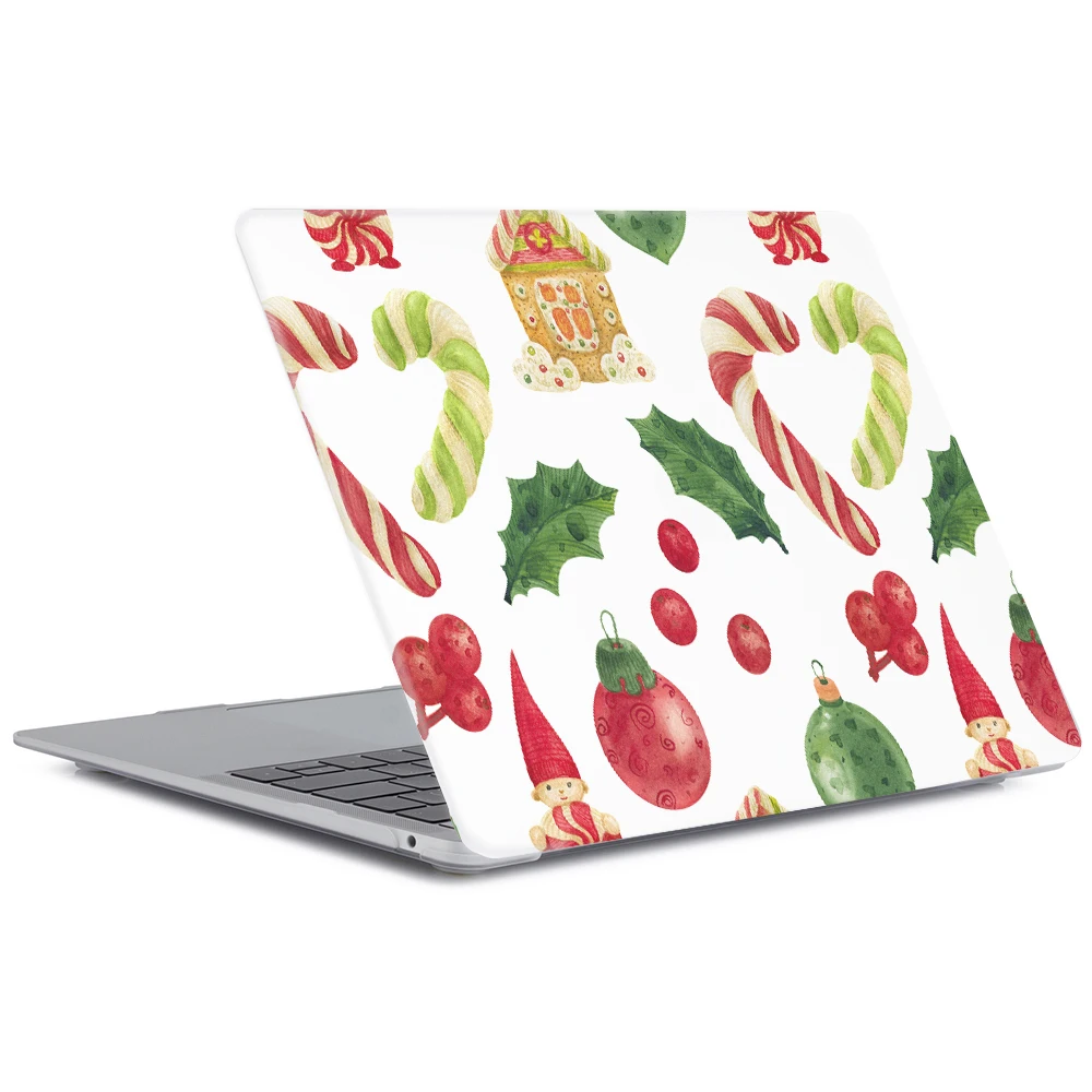 Laptop Case for MacBook Air 13 Case 2025 M4 13.6-inch Funda for MacBook Air M2 13 14 15 16 M4 Max Christmas Elf UV Print Case