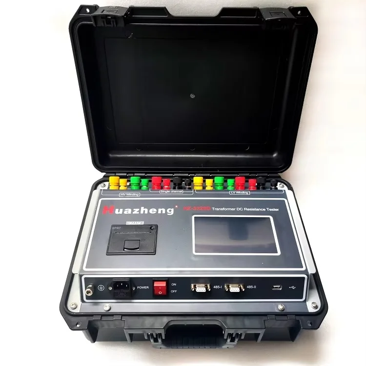 2026 new model HZ-3320D three-phase transformer DC resistance tester 20 amps winding resistance meter