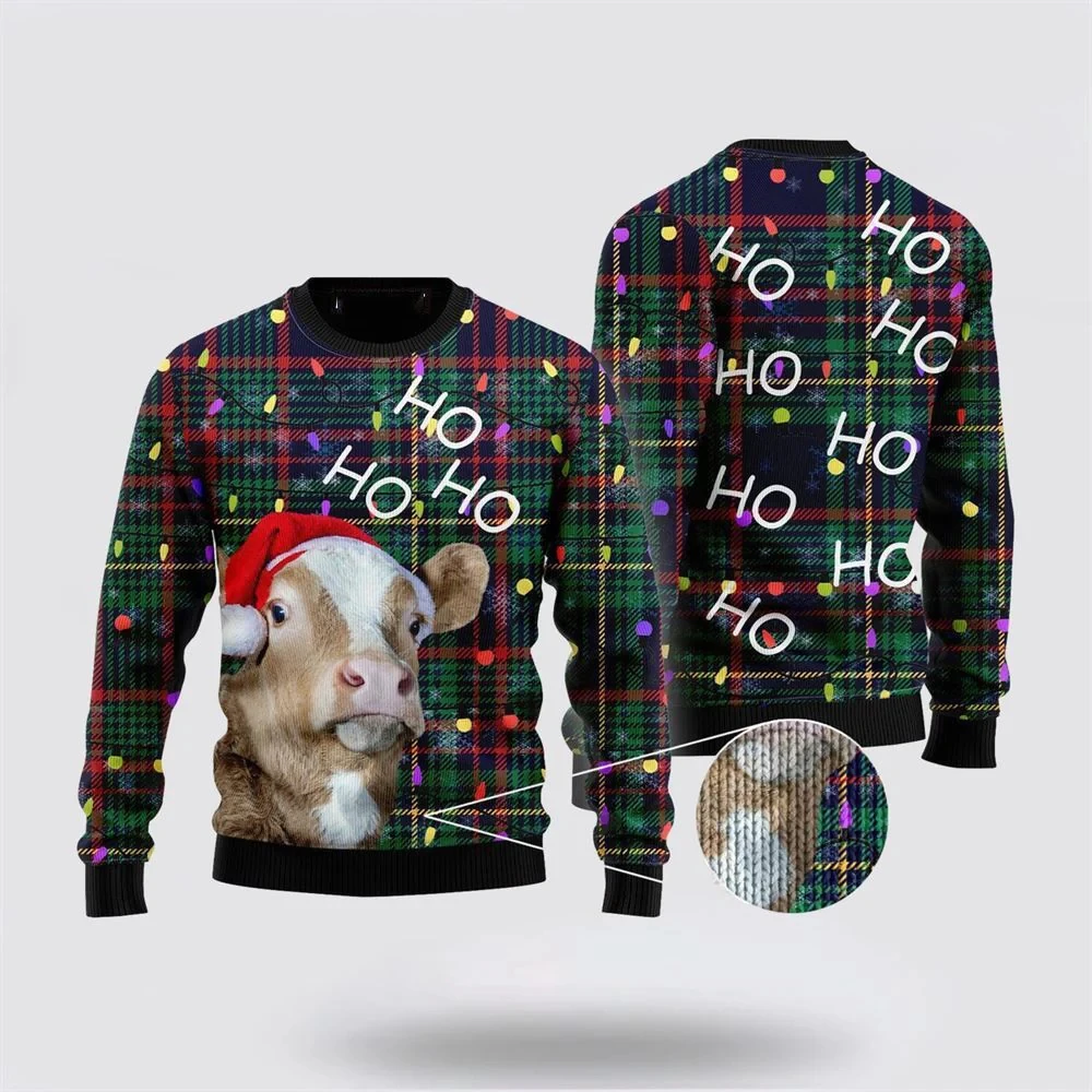 Nuevas sudaderas con estampado de animales de caballo en 3D para hombres y mujeres, jerséis con gráficos de vaca de granja bonitos para hombres y niños, suéter de moda para niños, ropa divertida