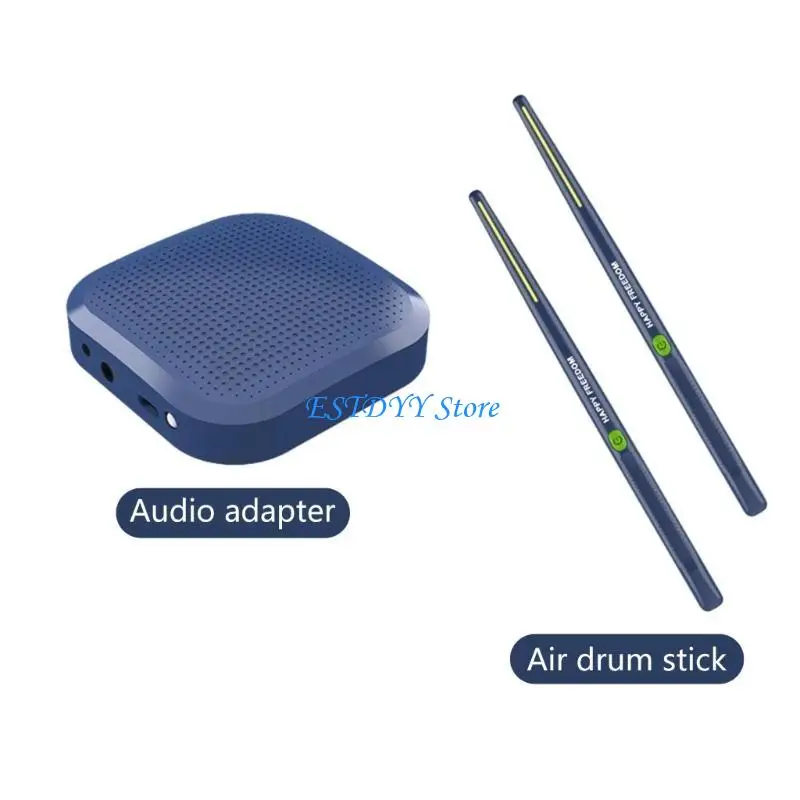G6DE Portable Pocket Drum Electric Air Drum Set Gift for Children Friend Lovers
