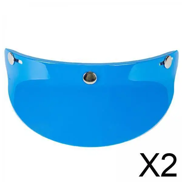 

Universal Motorcycle Helmet Visor Peak Retro Replacement Bubble Shield Anti Scratch Sun Visor for Open Face Helmets