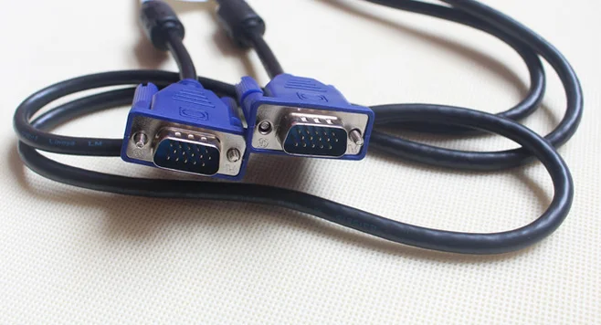 3PCS For DELL HP high definition VGA  15 pins computer monitor TV extension cable data cable