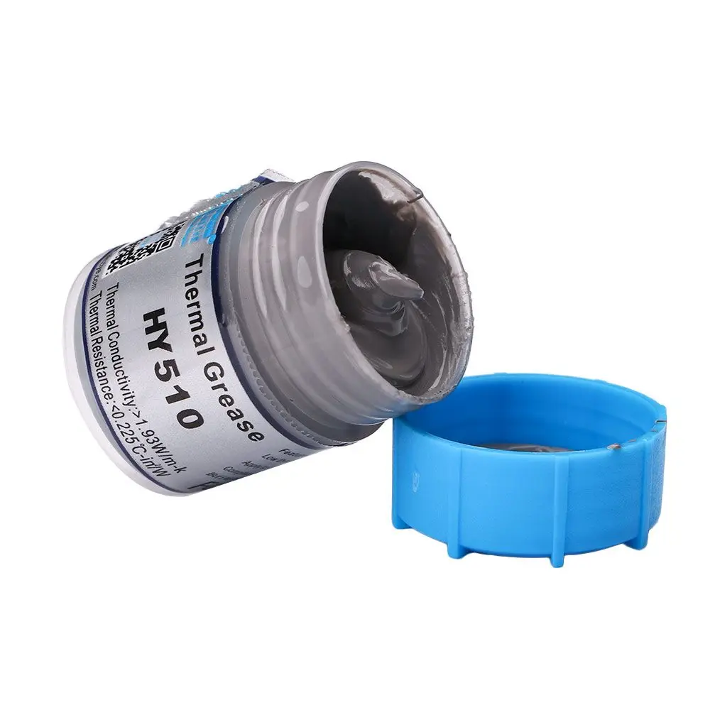 10g/20g Scraper Fluid HY510 Compound Thermal Paste White Silicone Conductive Grease Heatsink Cooling Paste