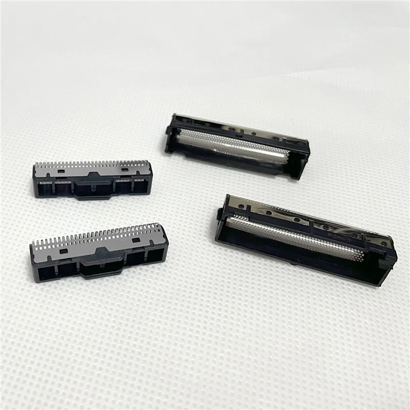 2 Set Electric Shavers Blades Golden Foil Knife Net And Cutter Head Suitable For Kemei KM-2026 KM-2028 Floating Razor SALES