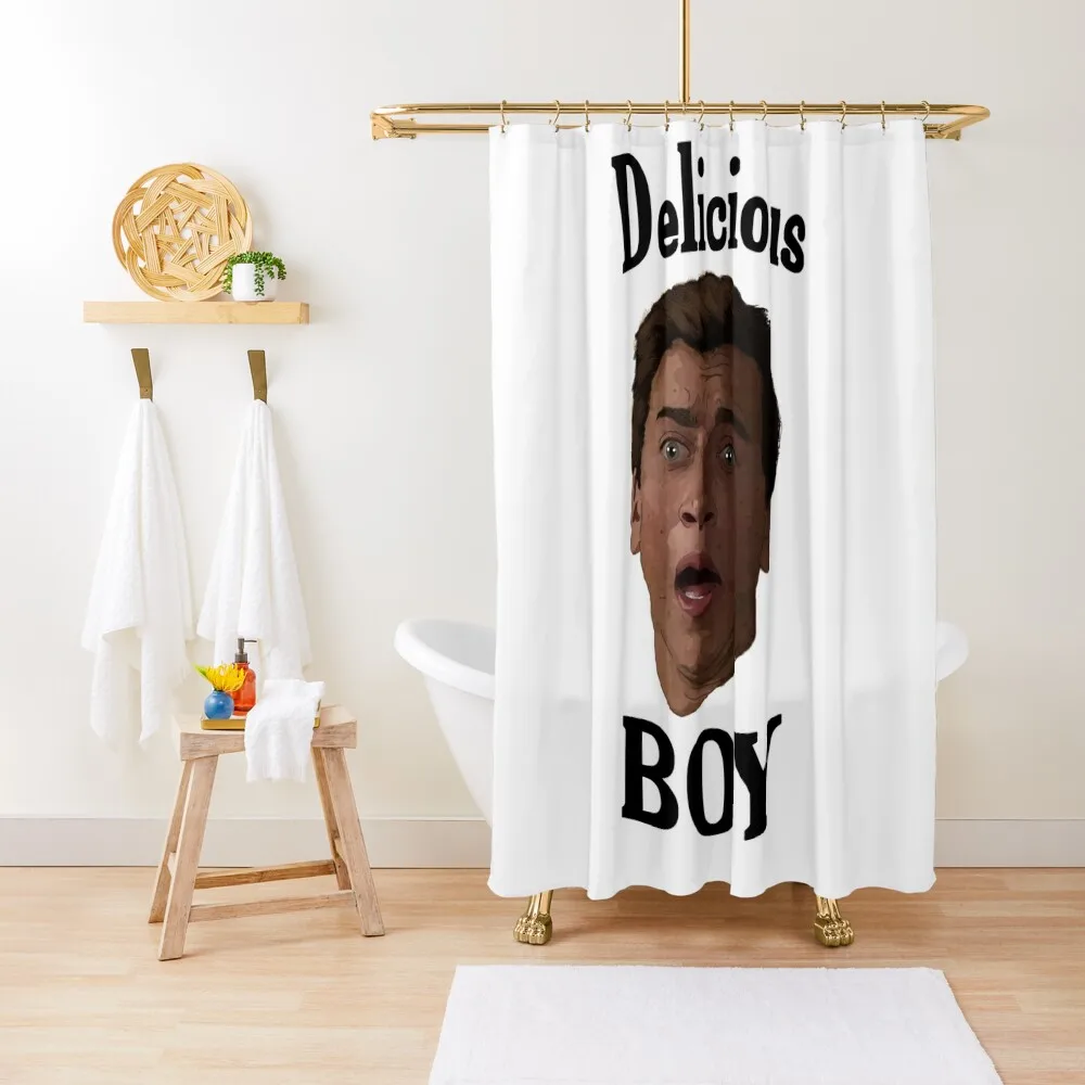 

Delicious Boy Shower Curtain Waterproof Bath And Anti-Mold Waterproof Fabric Shower Shower For Bathroom Bathroom Showers Curtain