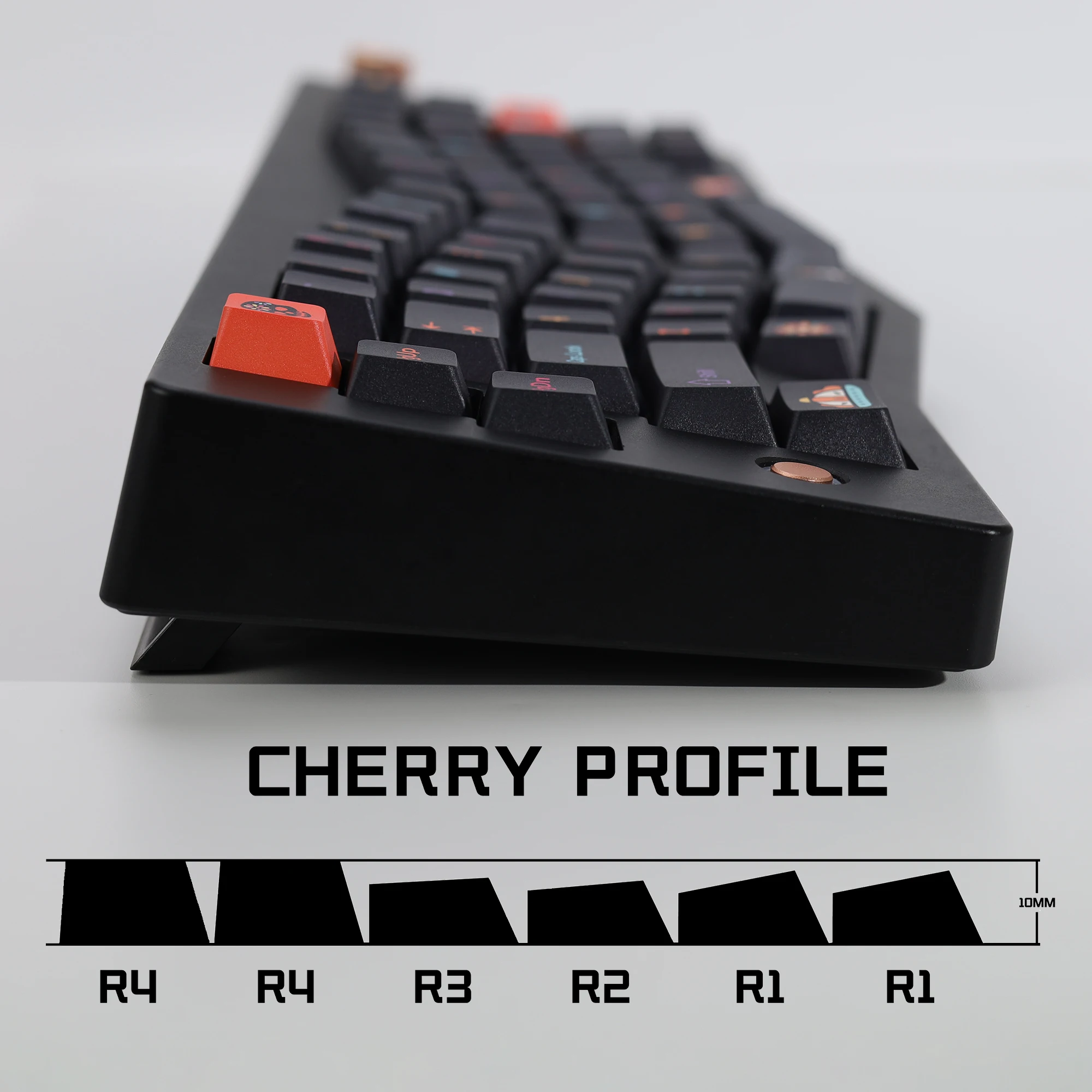 KBDiy Clone GMK Keycaps Retro - Gaming Keyboard Magnetic Switches avis et prix