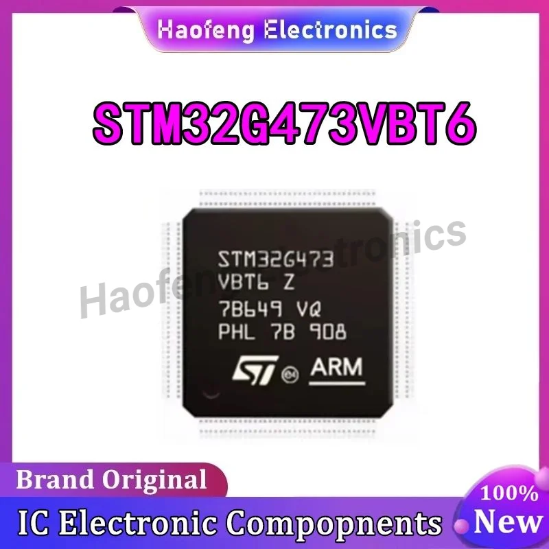 

STM32G473VBT6 LQFP-100 Microcontroller Chip in stock