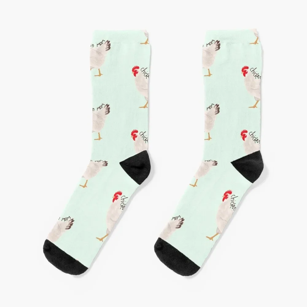 Chicken Mom Socks gym new in's Socks Girl Men's