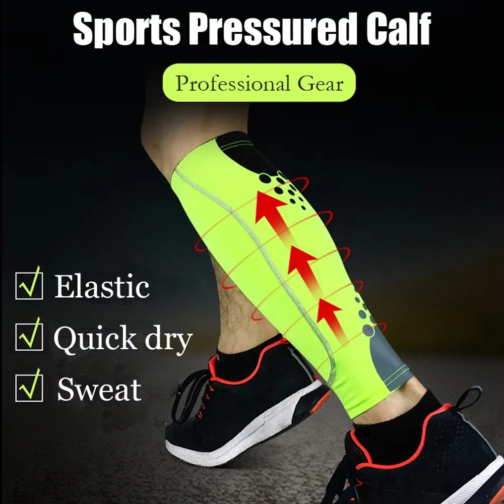 Calf Protection Compression Calf Sleeve Protect Cover Cycling Leg Socks Basketball Sport Leg Compression Sleeve Outdoor Fitness