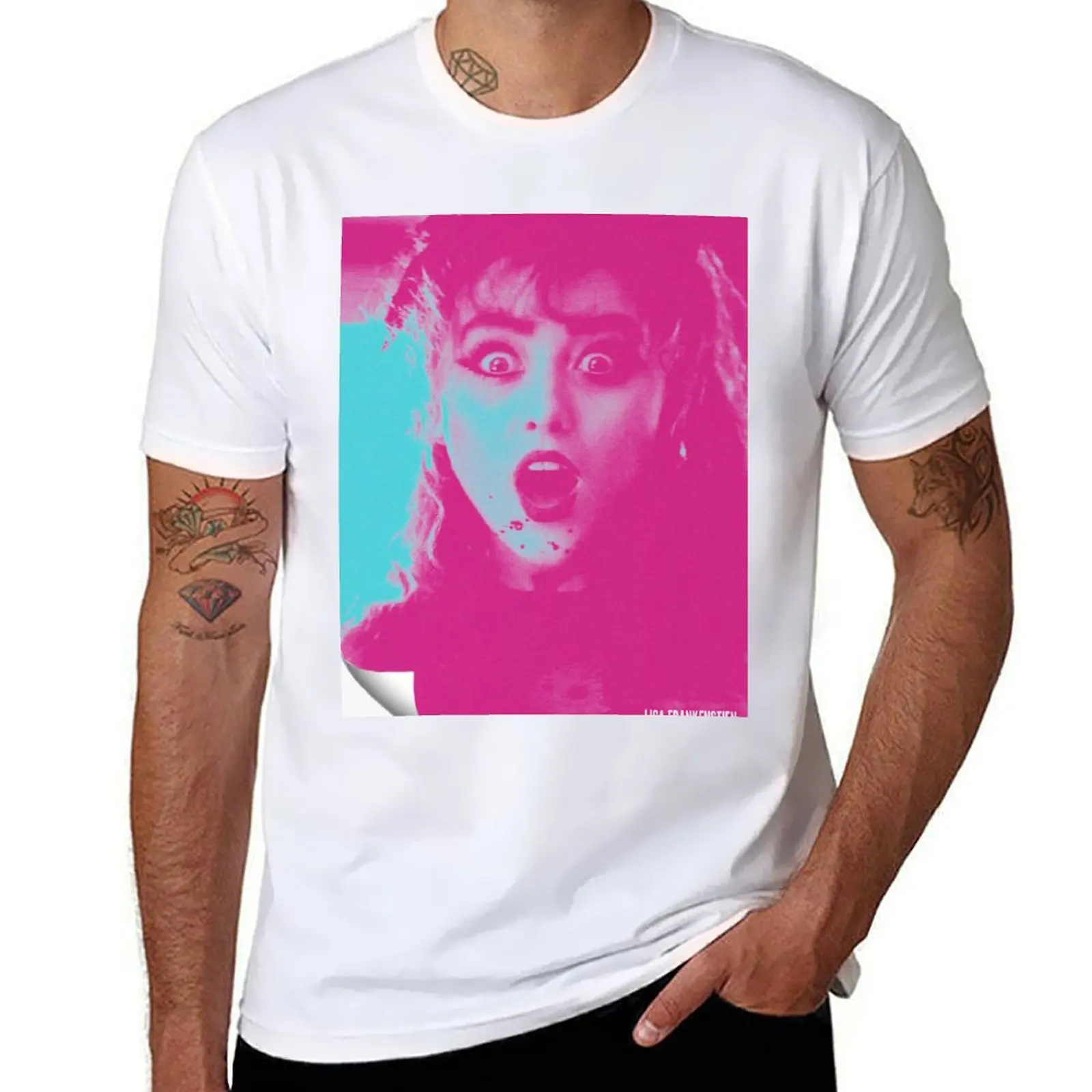 

LISA Frankenstein, just lisa T-Shirt quick-drying designer shirts summer shirt oversized graphic tee mens clothing