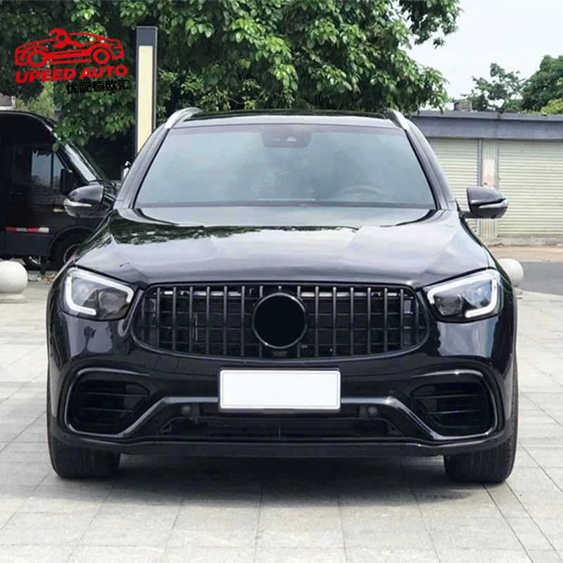 Suitable for 2016-2019 Car Modification Upgrade 2020-2022 Front and Rear Bumper Body Kit Surround Suitable Mercedes Benz GLC