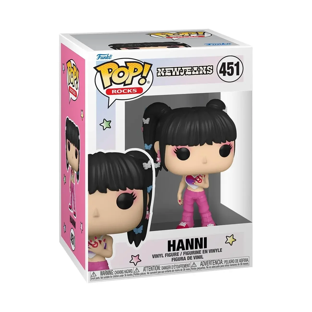 Funko Pop! Rocks: NewJeans-Hyein-Danielle-Minji-Hanni-Haerin Vinyl Figure Collection Toys Gifts Vinyl Doll