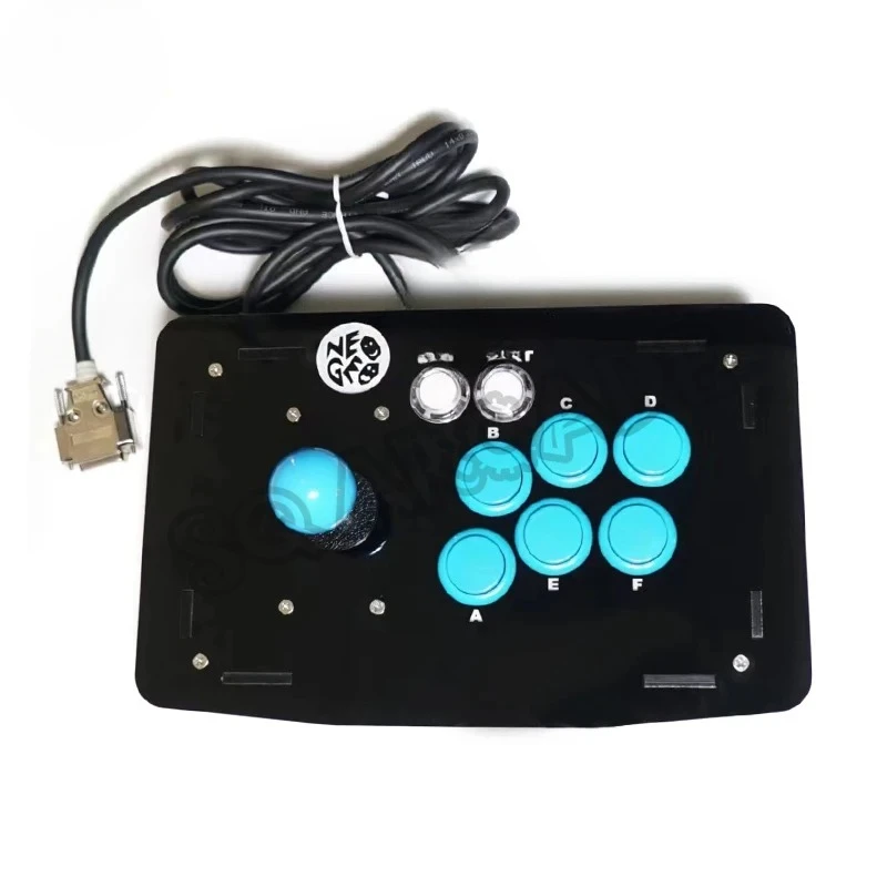 

6 Buttons 15 Pin Joystick Console Retro Arcade Game Accessory Fighting Game Controller