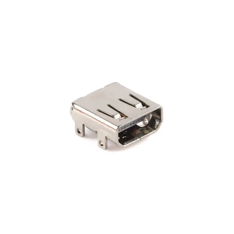 MICRO HDMI Female D-Type 19PIN Low-Profile Four-Leg Plug High-Definition Display Transmission Interface Connector Socket