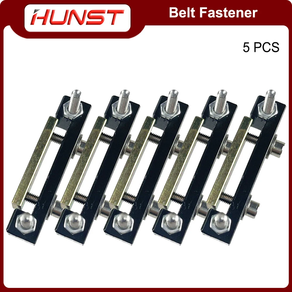 HUNST Belt Fastener For Open Timing Belt Transmission With Width 15mm / 20mm For X / Y Axis Hardware Tool Mechanical Parts