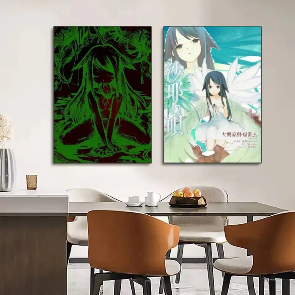 S-Saya no Uta The Song of Saya  Vintage Posters Sticky Vintage Room Home Bar Cafe Decor Kawaii Room Decor
