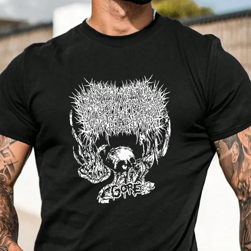 

Xavleg Design Classic Anime Aesthetic T-Shirt Men Hip Hop Streetwear Unisex Casual Fashionable Short Sleeve Tops