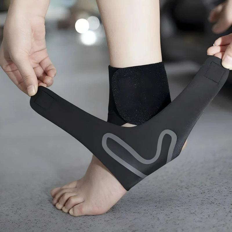 

Компрессионный бандаж на лодыжку, поддерживающий эластичный бандаж для ног, защитный рукав для спортивных носков - профилактика травм и восстановление