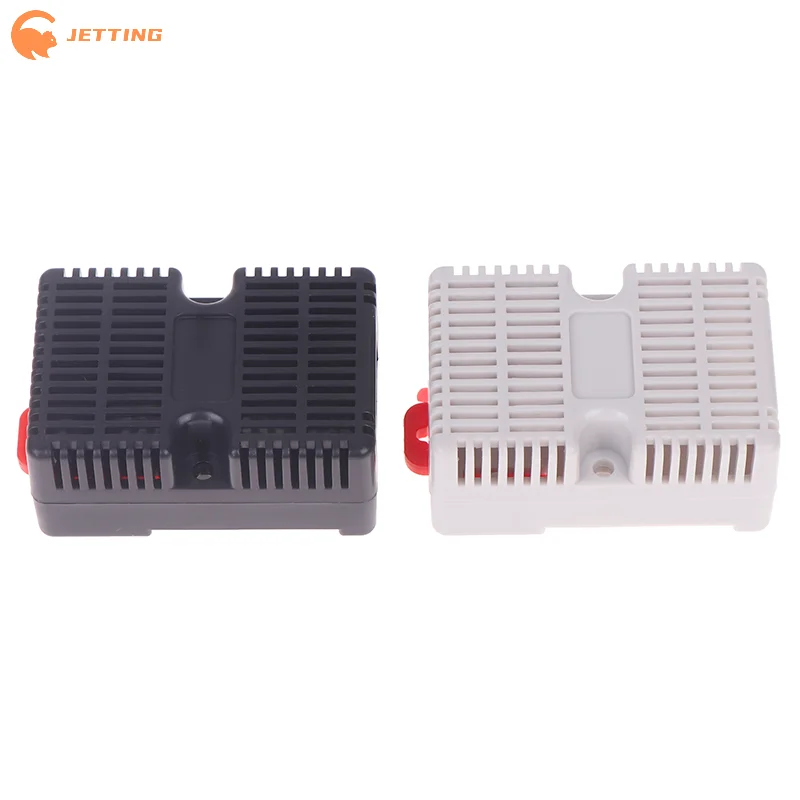 (New) 1PCS Temperature And Humidity Sensor Housing Rail Electrical Junction Box 4-07 65x46x29mm Chassis Box