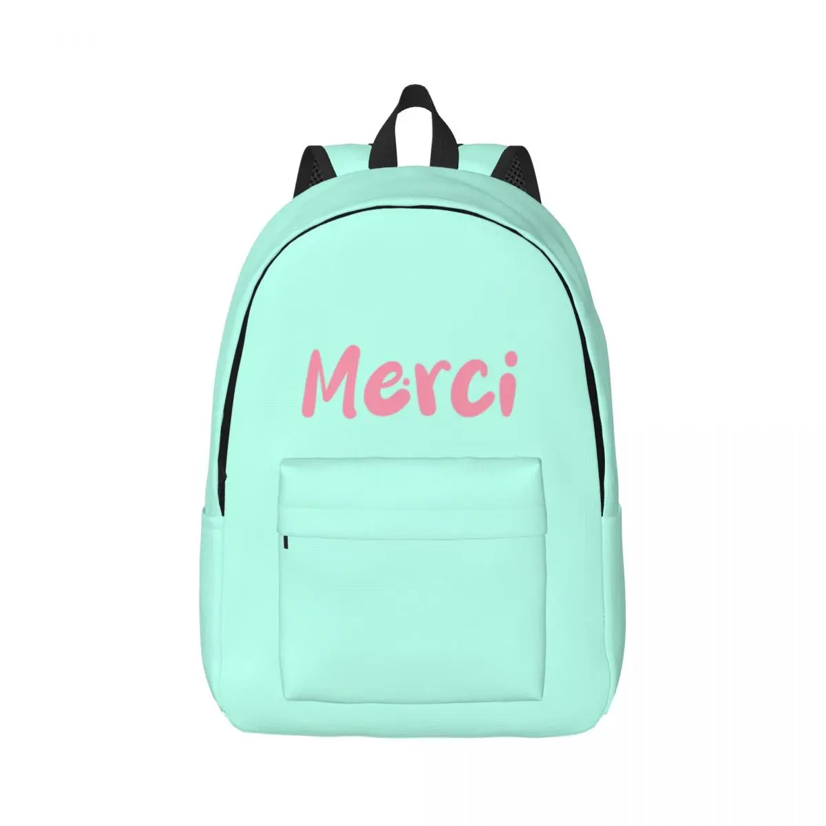 

Легкая повседневная школьная сумка с принтом Merci для школы, улицы, покупок, офиса