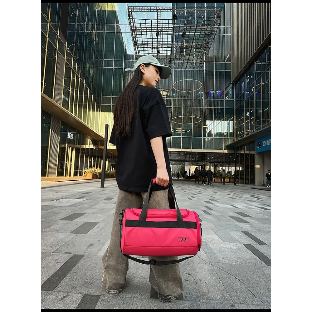 Popular Fitness Storage Bag Women's Waterproof Bag Outdoor Sports Training Bag Swimming Bag Portable Single Shoulder Handbag