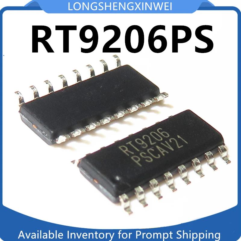 1PCS New Original  RT9206PS RT9206 SOP-16 Synchronous Decompression with Bilinear Controller