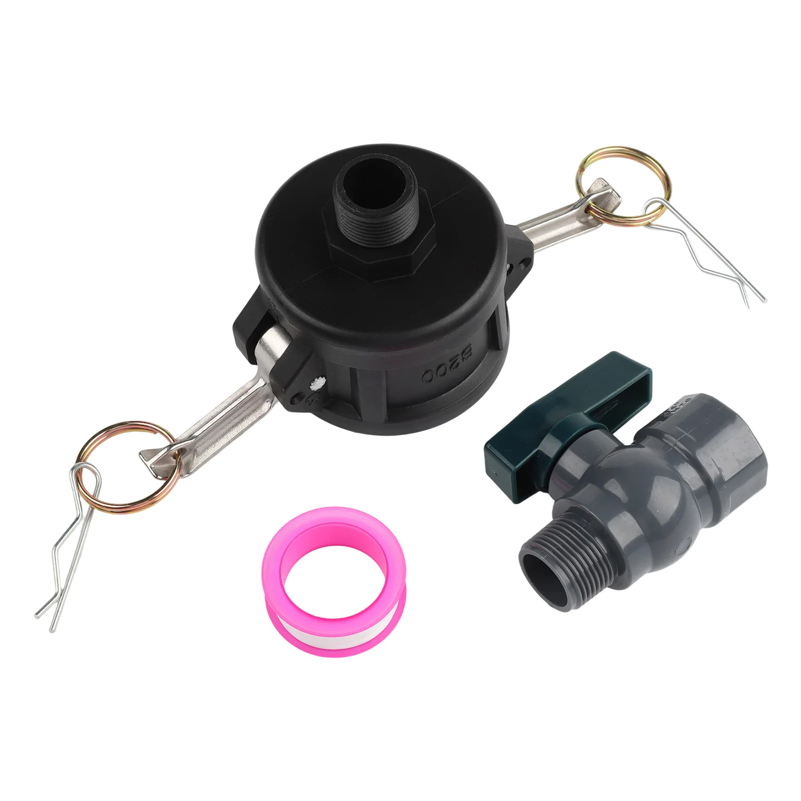 

Dispenser Water Supply Adapter 7*7*15CM Bucket Valve Adapter Compact Structure Easy Installation Leak-proof Design