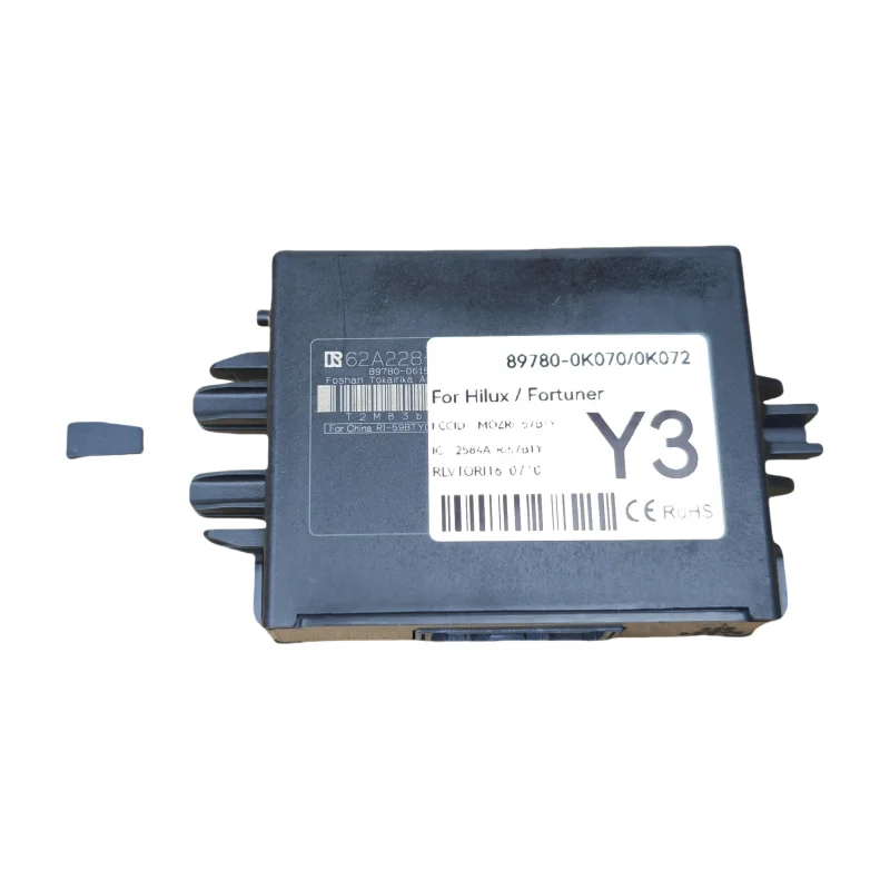 صندوق منع الحركة الأصلي Toyota 89780 Y3 Y4 Y8 مع شريحة 8A مبرمجة بالفعل التوصيل والتشغيل لسيارة Toyota Hilux Fortuner 2019 Flip