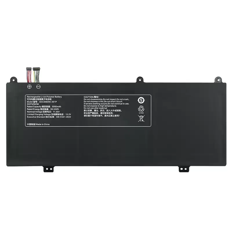 For AEC359294-3S1P 11.55V 58.33Wh
