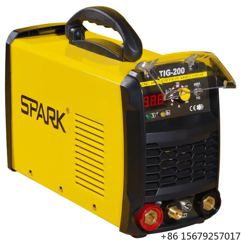 DC INVERTER HF TIG WELDING MACHINE DIGITAL DISPLAY(TIG/MMA) WS-200P TIG&ARC WELDER