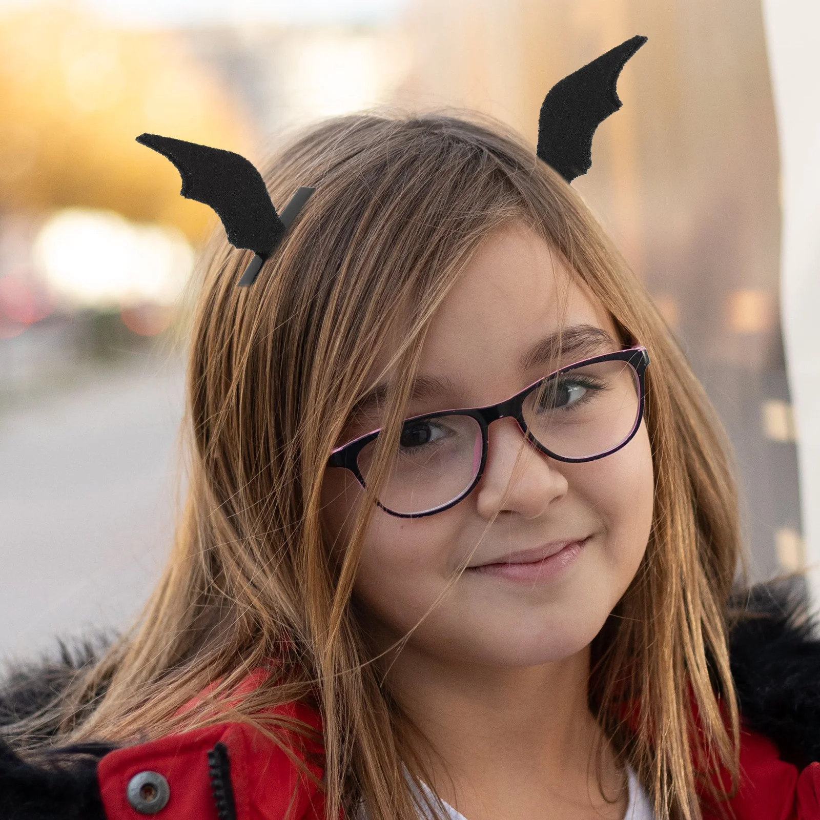 

6pcs Devil Wings Hair Clips For Kids Halloween Party Barrettes Cosplay Stage Accessories Girls Festival Hairpin Decor