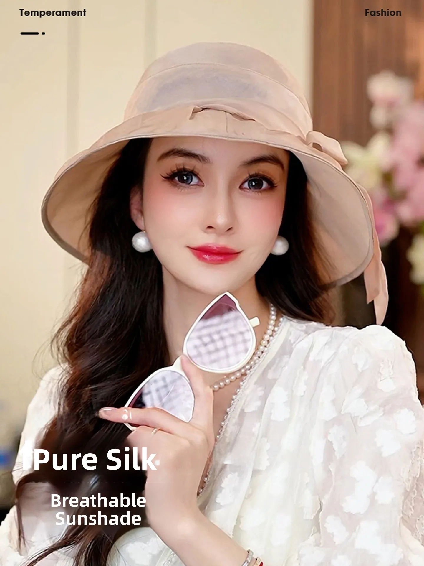 silk-women's-hat-for-beach-photography-sun-protection-wide-brim-elegant-style-knot-summer-travel-cap-ufp50
