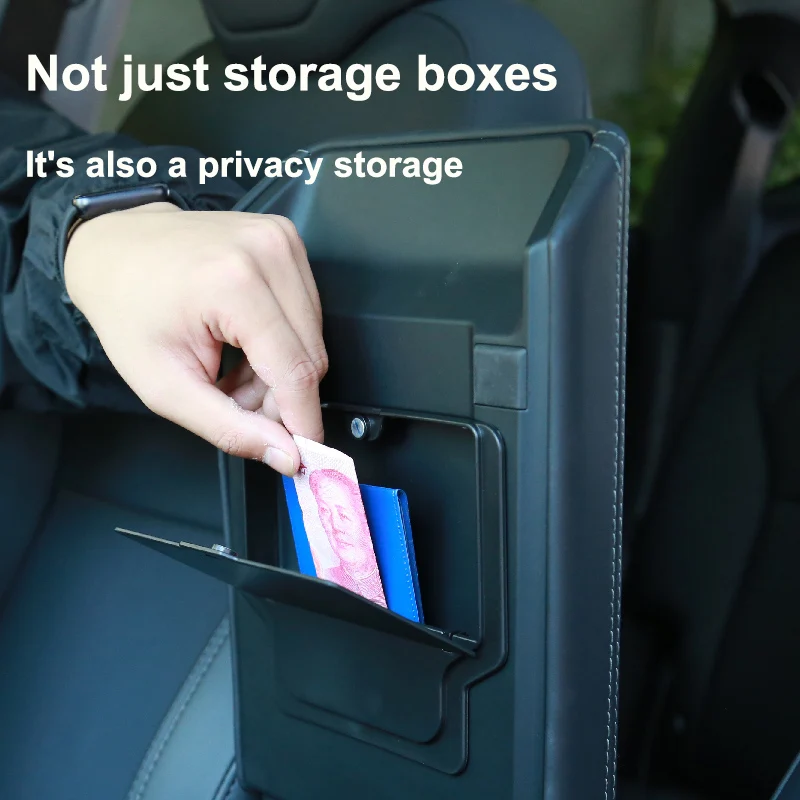 for Tesla Model YL 2026 Accessories Armrest Box Hidden Storage Box New M3 Model Y Standard Juniper Center Console Organizer Case