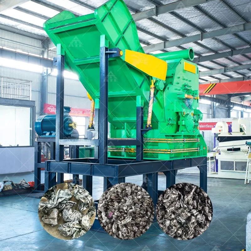 Good Price Scrap Steel Engine Motor Crusher Line Car Shell Scrap Metal Steel Iron Aluminum Hammer Mill Crusher Machine for Sale